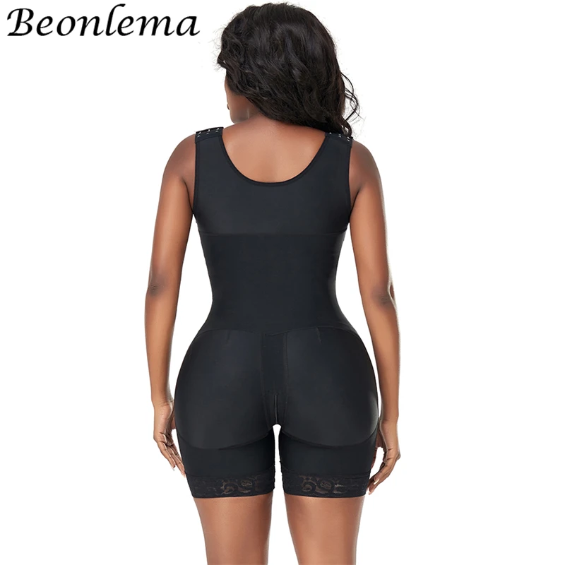 Stage 2 Body Shaper Columbian Fajas Shapewear Tummy Control Bodysuit Waist Trainer Butt Lifter BBL Compression Zipper Crotch - Image 3
