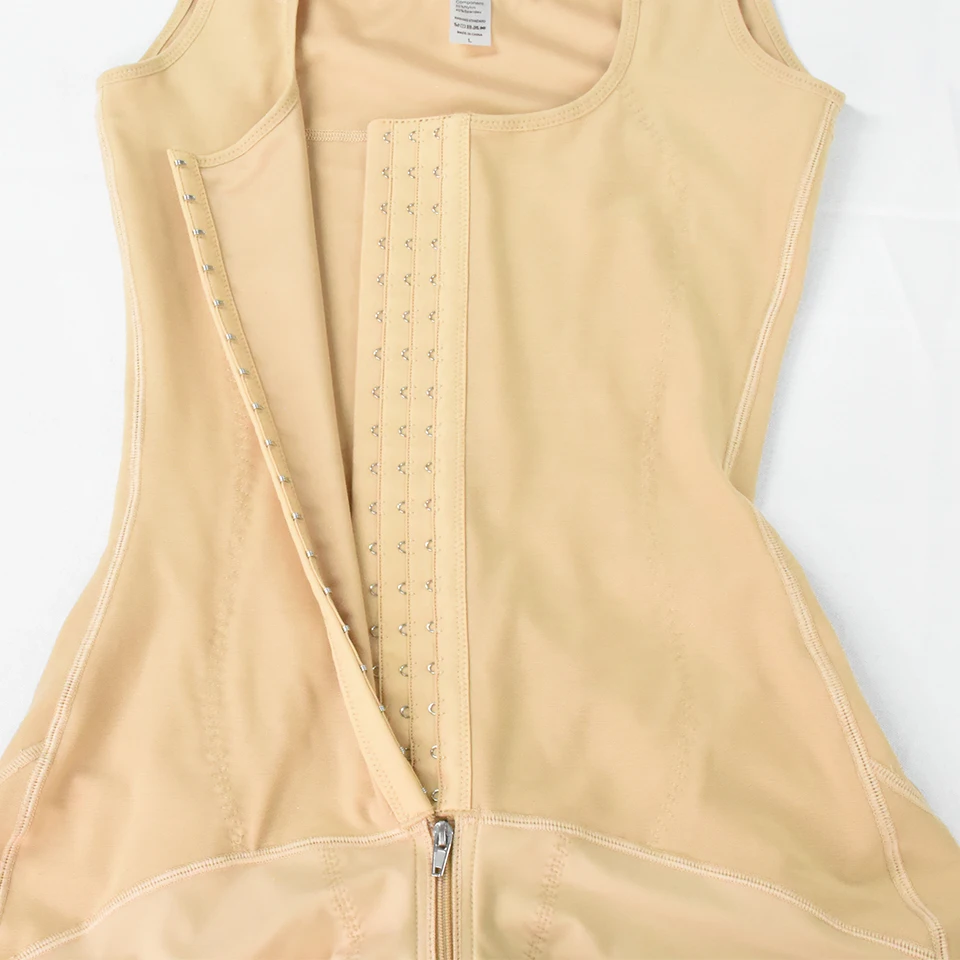 Stage 2 Body Shaper Columbian Fajas Shapewear Tummy Control Bodysuit Waist Trainer Butt Lifter BBL Compression Zipper Crotch - Image 26