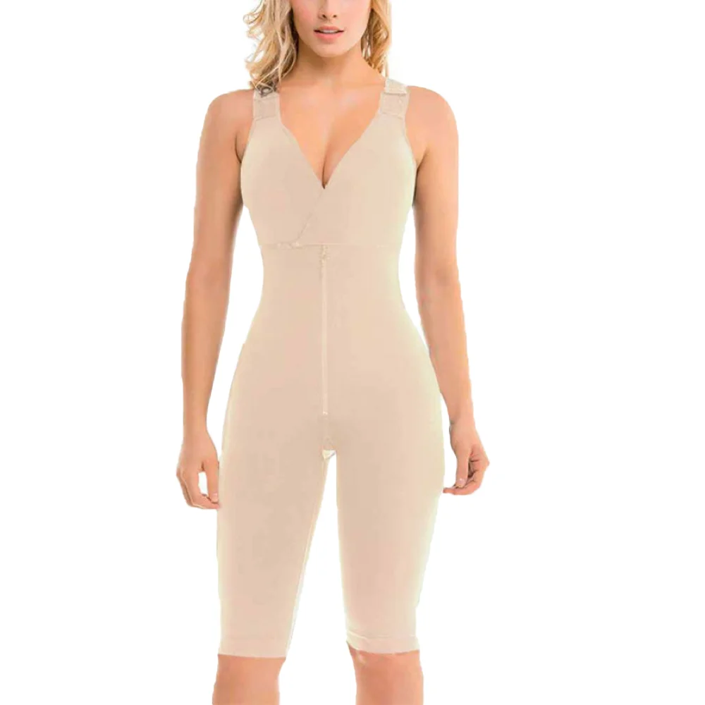 Colombian Fajas Women Shapewear PostSurgery Lose Weight Full Body Shaper Tummy Control Bodysuit Postpartum Slimming