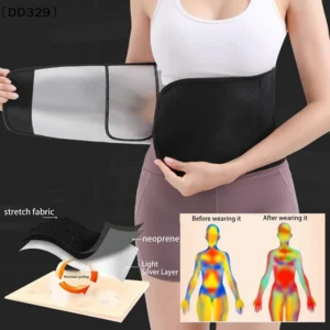 Sports Sweat Burst Waist Support Belt Body Shaper Running Gym Waist Trainer Abdominal Fat Burning Train Sauna Weight Loss〔DD329〕
